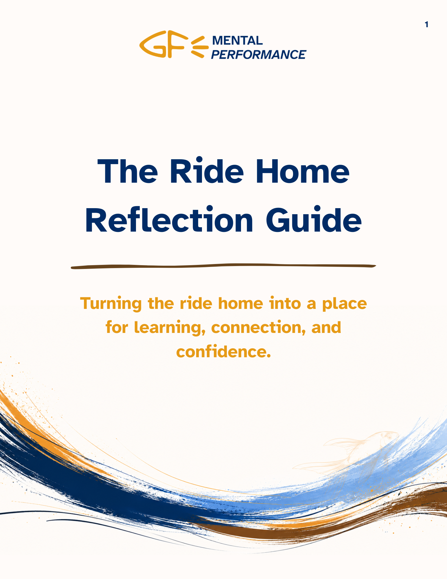 The Ride Home Reflection Guide cover